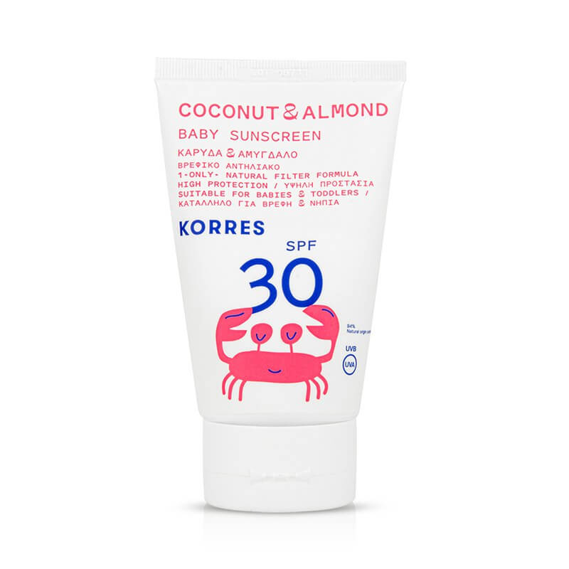 Baby Sunscreen Coconut & Almond 30SPF