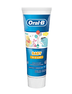 BABY TOOTHPASTE 0-2 YEARS 75ml