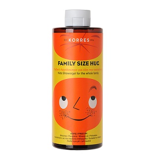 FAMILY SIZE HUG KIDS SHOWERGEL FOR THE WHOLE FAMILY 400ml