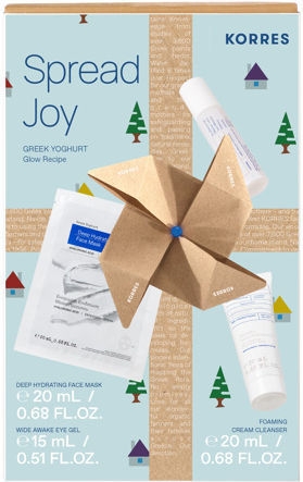 Korres Spread Joy Greek Yoghurt Glow Recipe Σετ Ενυδάτωση